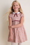 Terracotta Floral Melina Dress