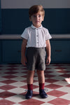 Green Mattia Corduroy Baby Boy Set