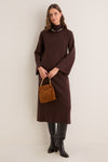 Chocolate Vivianne Midi Dress