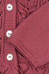 Deco Rose Cabby Frill Cardigan