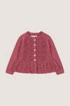Deco Rose Cabby Frill Cardigan