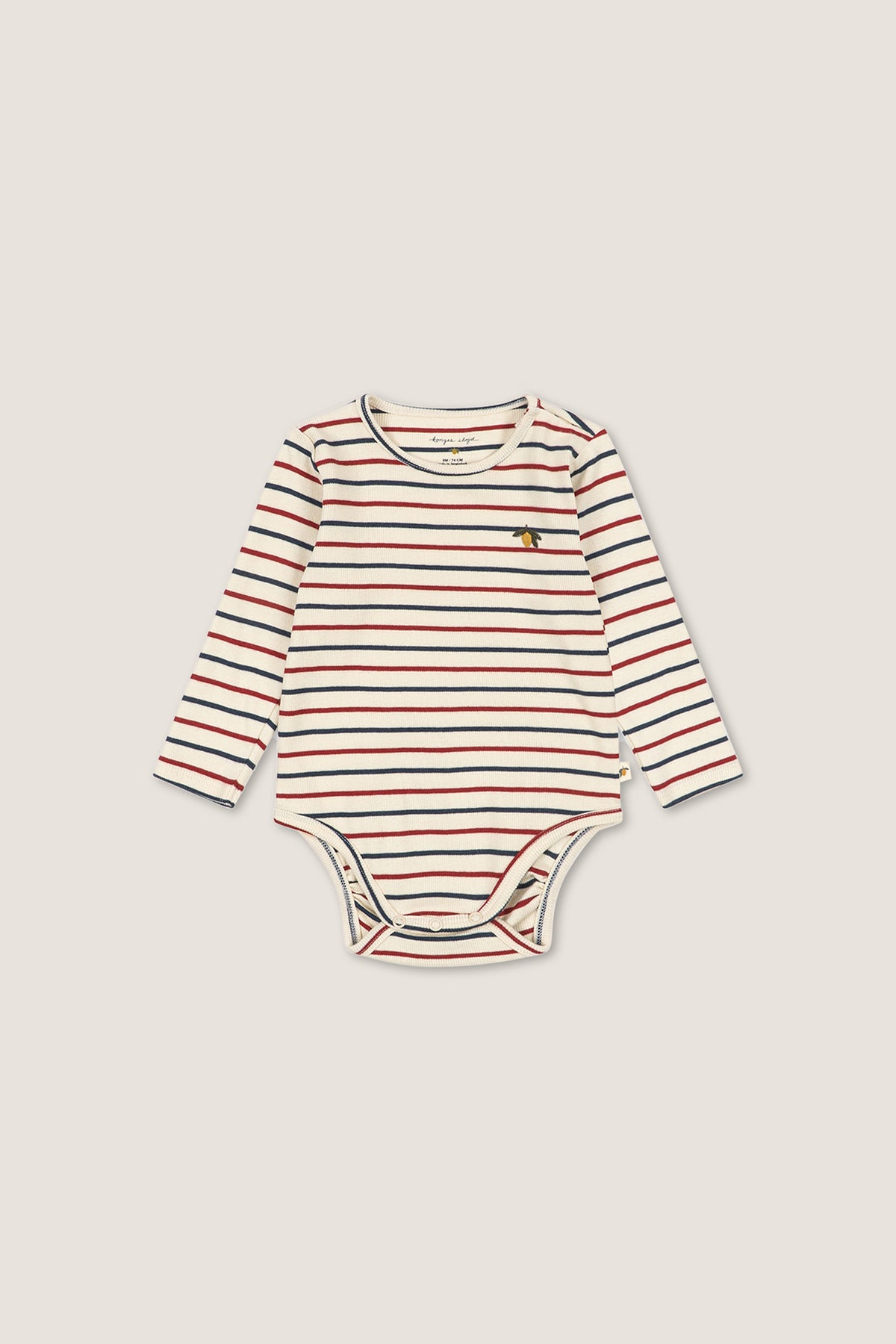 Tricolor Blue Baby Onesie