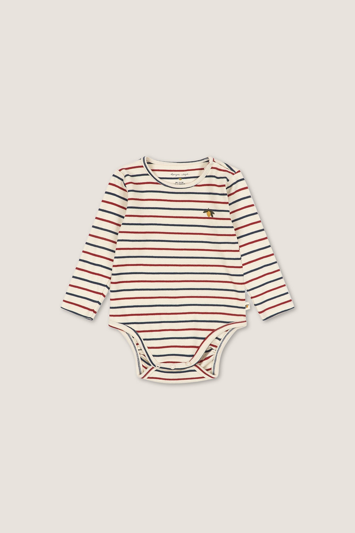 Tricolor Blue Baby Onesie