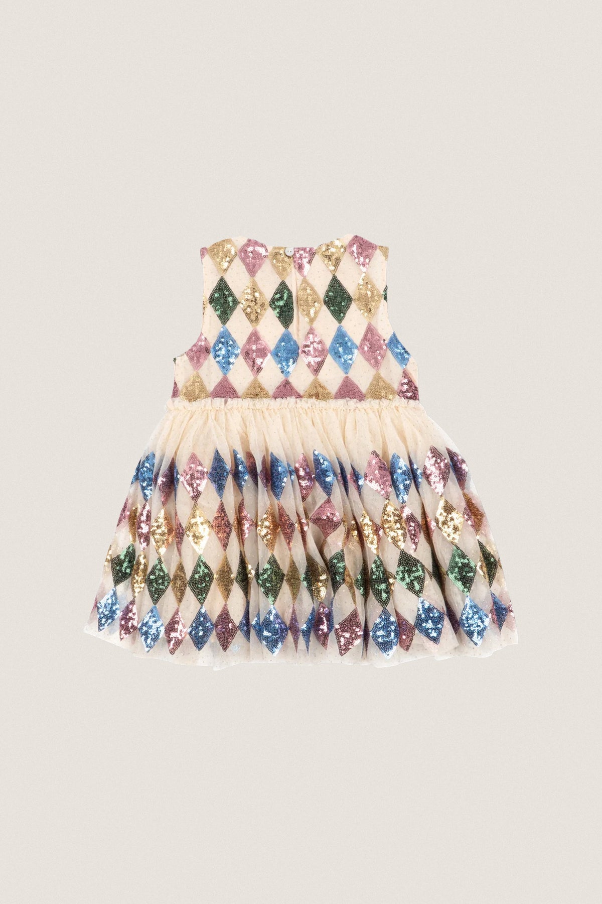 Sequin Yvonne Harlekin Dress