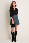 Black Merino Thatcher Cardigan