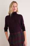 Winetasting Merino Whitney Turtleneck