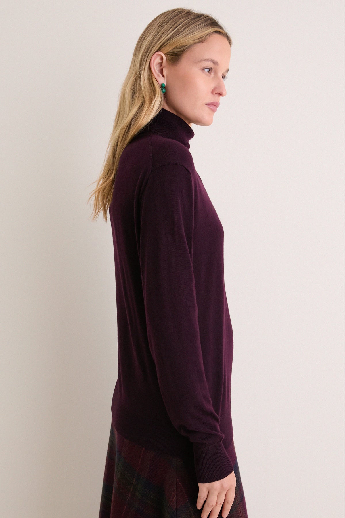 Winetasting Merino Whitney Turtleneck
