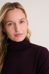 Winetasting Merino Whitney Turtleneck