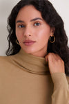 Camel Merino Whitney Turtleneck