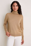 Camel Merino Whitney Turtleneck