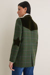 Green Plaid Harrow Blazer