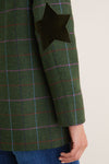 Green Plaid Harrow Blazer