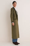 Green Crowin Coat