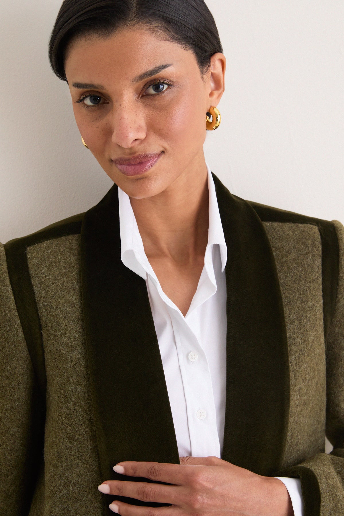 Green Crowin Coat