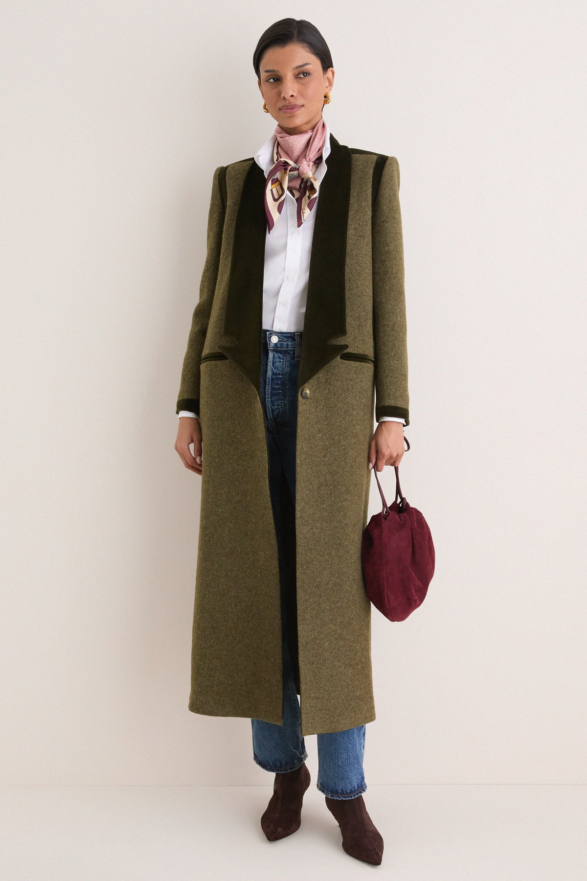 Green Crowin Coat