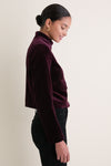Garnet Velvet Jacket