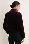 Garnet Velvet Jacket