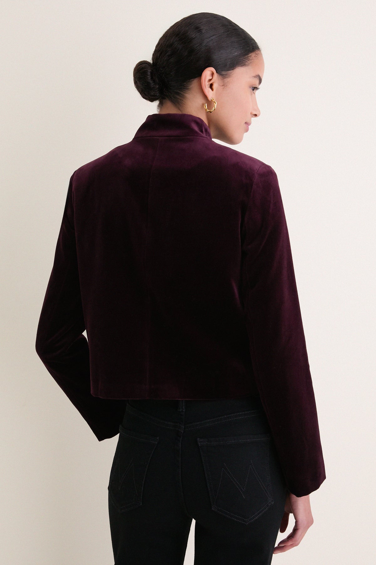 Garnet Velvet Jacket