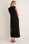 Wildflower Embroidered Crepe Camille Dress