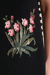 Wildflower Embroidered Crepe Camille Dress
