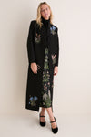 Wildflower Embroidered Volta Coat Dress