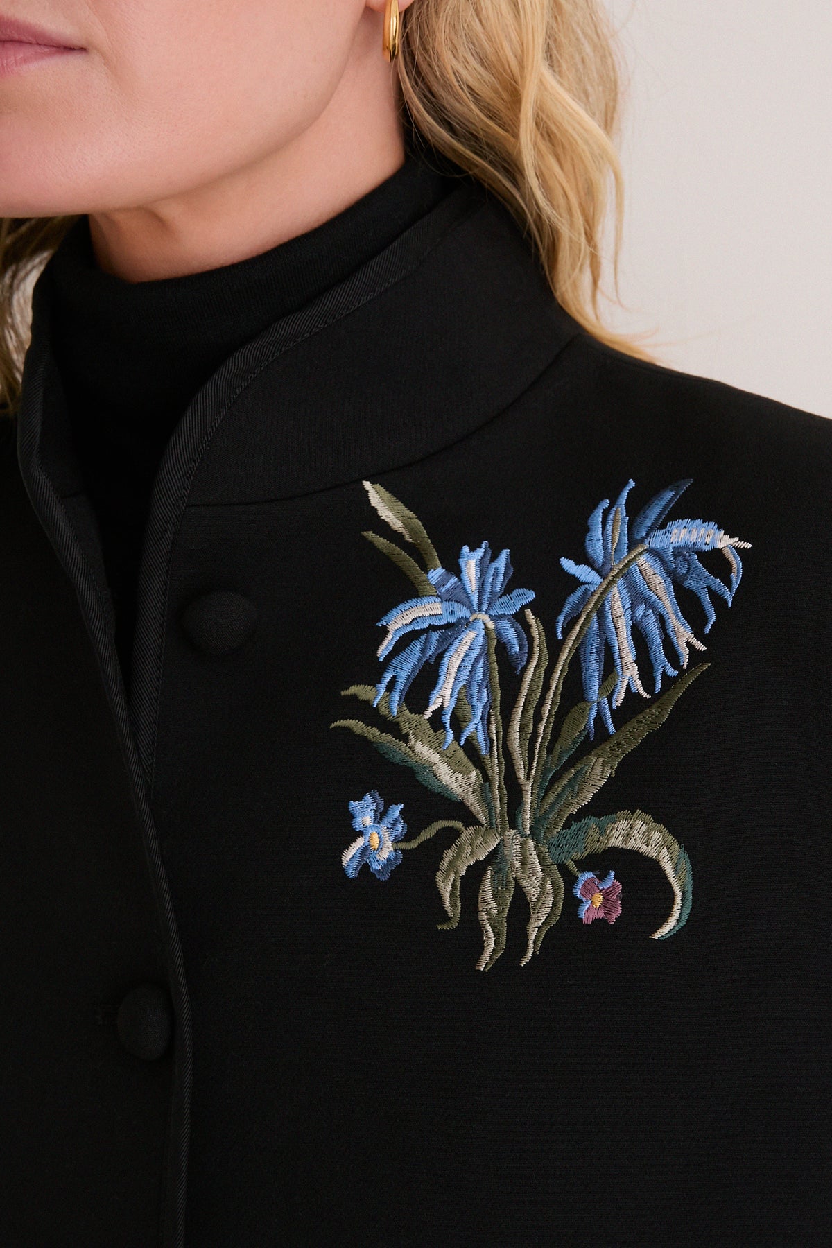 Wildflower Embroidered Volta Coat Dress