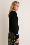 Floral Embroidered Potter Cardigan