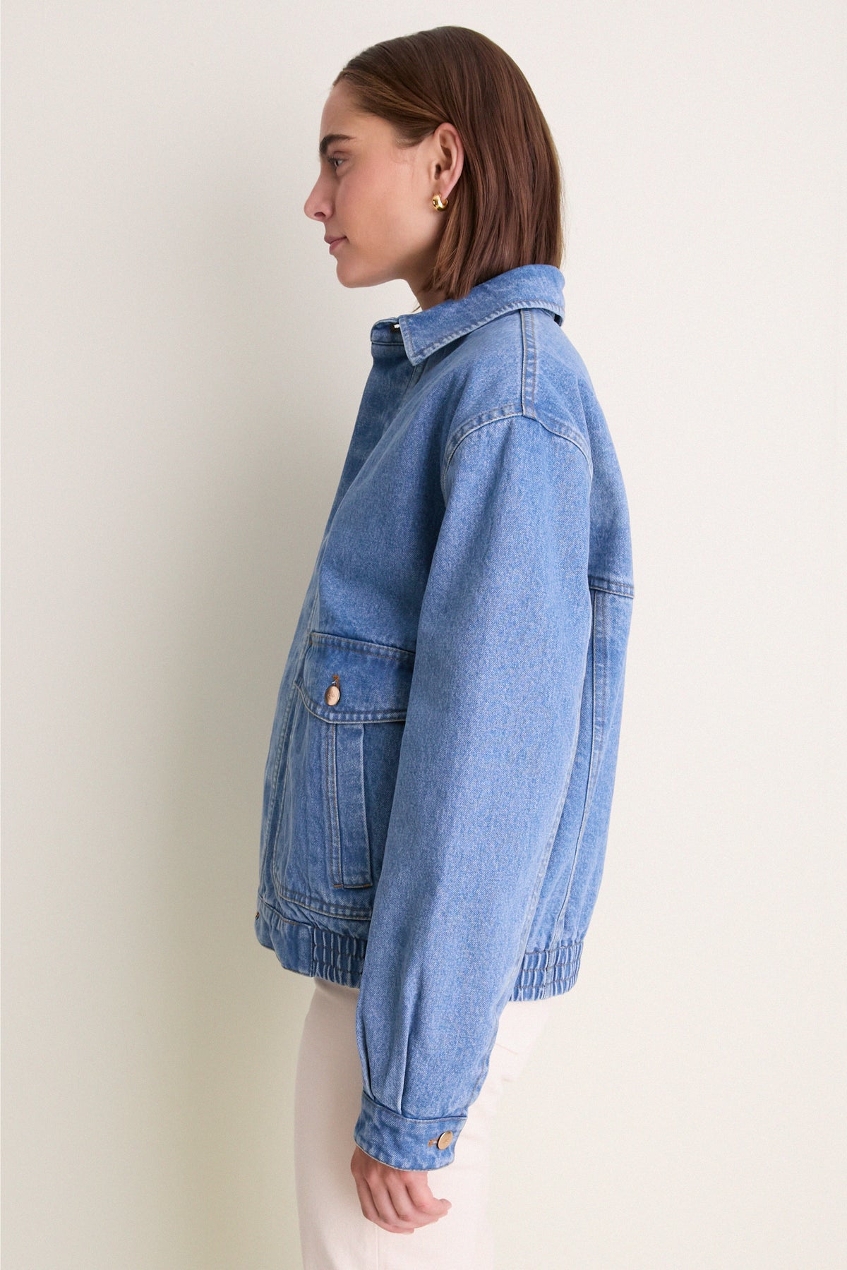 Denim Oversized Dylan Jacket