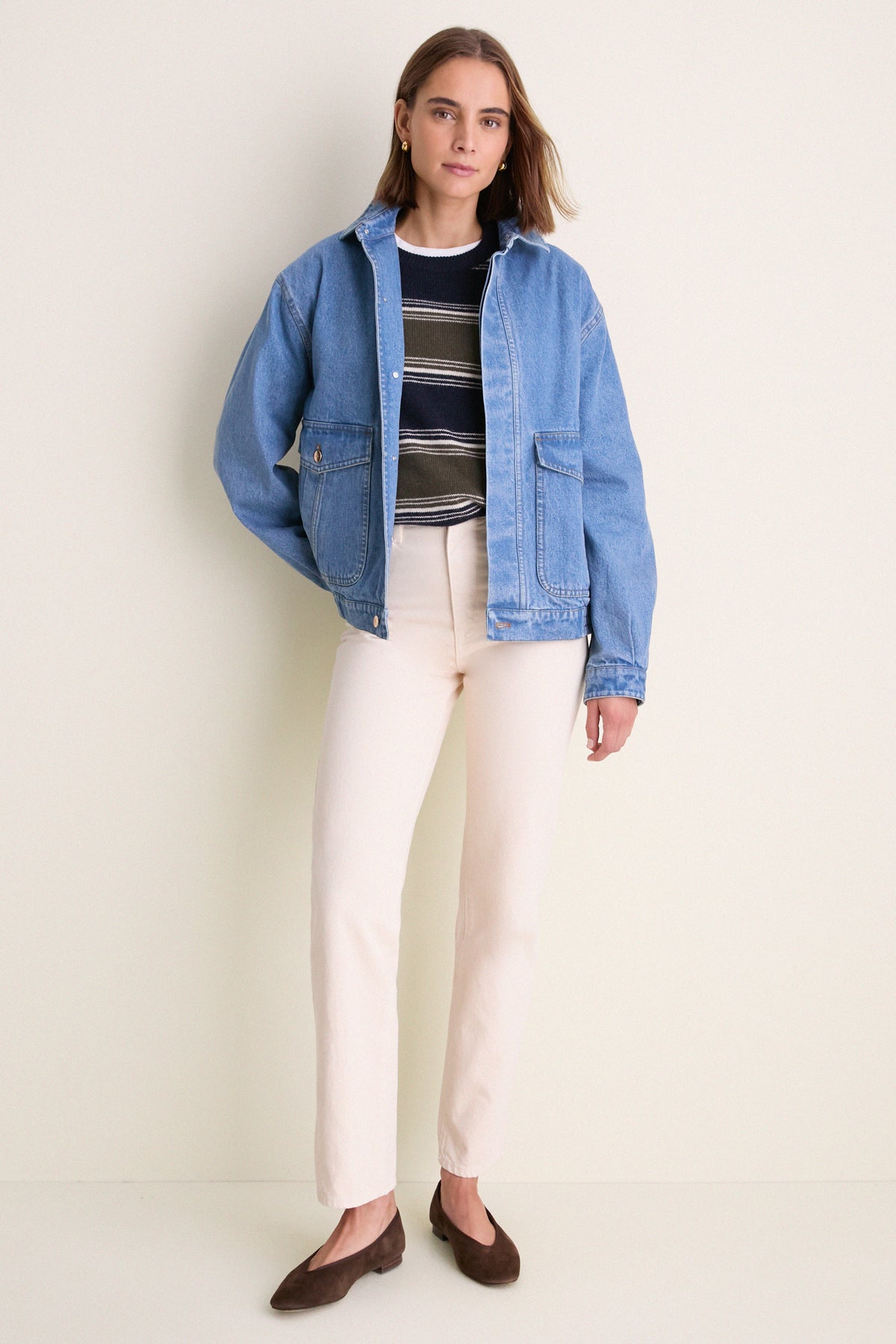 Denim Oversized Dylan Jacket