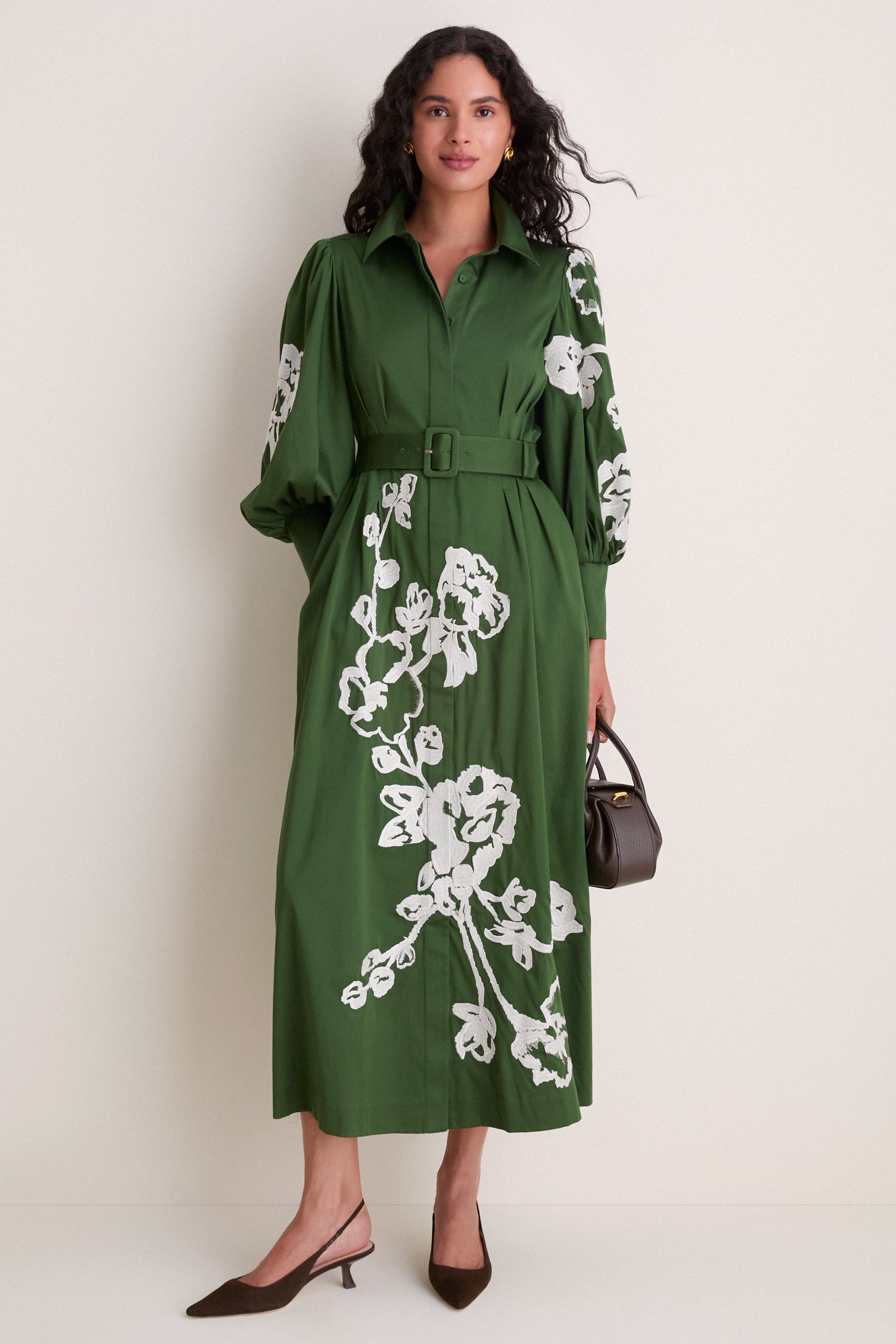 Forest Embroidered Therese Dress | Tuckernuck