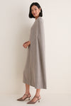 Gray Herringbone Drew Cape