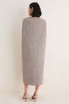 Gray Herringbone Drew Cape