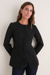 Black Long Sleeve Duke Top
