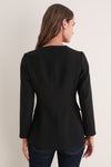Black Long Sleeve Duke Top