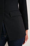 Black Long Sleeve Duke Top