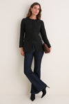 Black Long Sleeve Duke Top