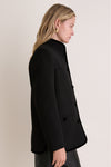 Black Velvet Trim Dalton Jacket
