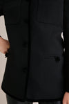 Black Velvet Trim Dalton Jacket