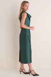 Geometric Tie Jacquard Sinclair Dress