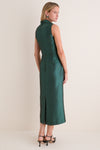 Geometric Tie Jacquard Sinclair Dress