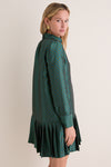 Geometric Tie Jacquard Tate Dress