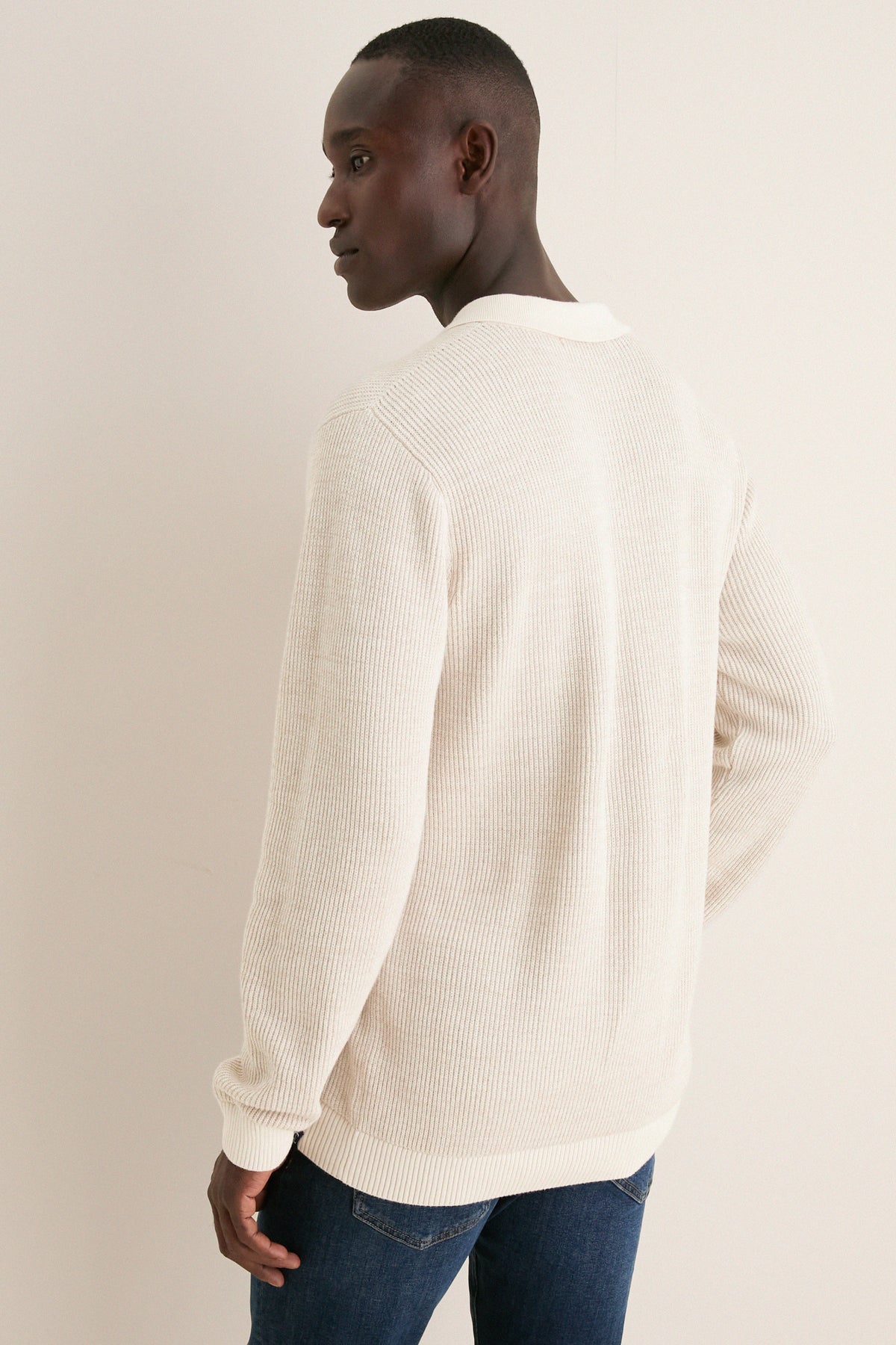 Oat Bungalow Sweater Polo