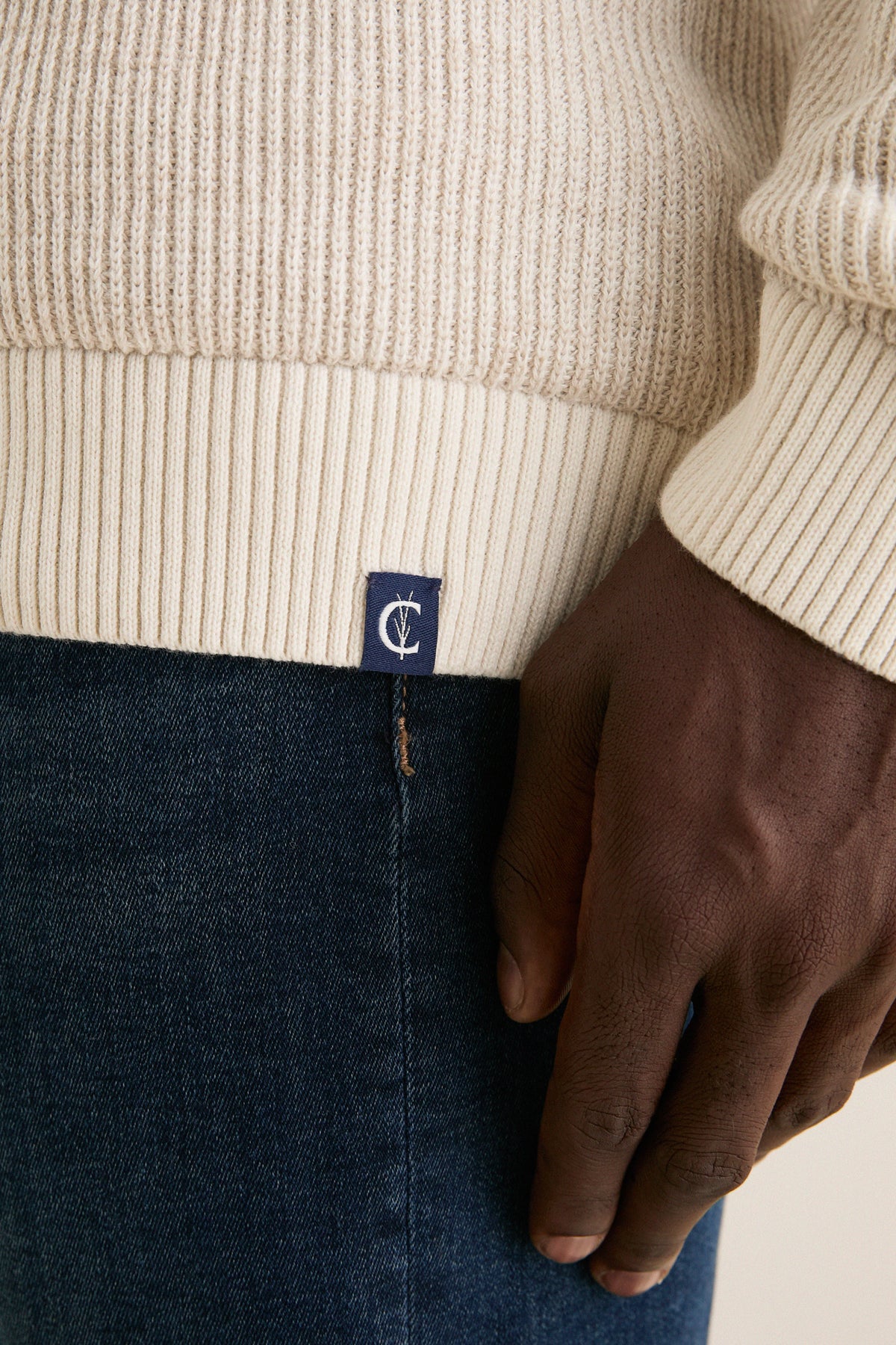 Oat Bungalow Sweater Polo