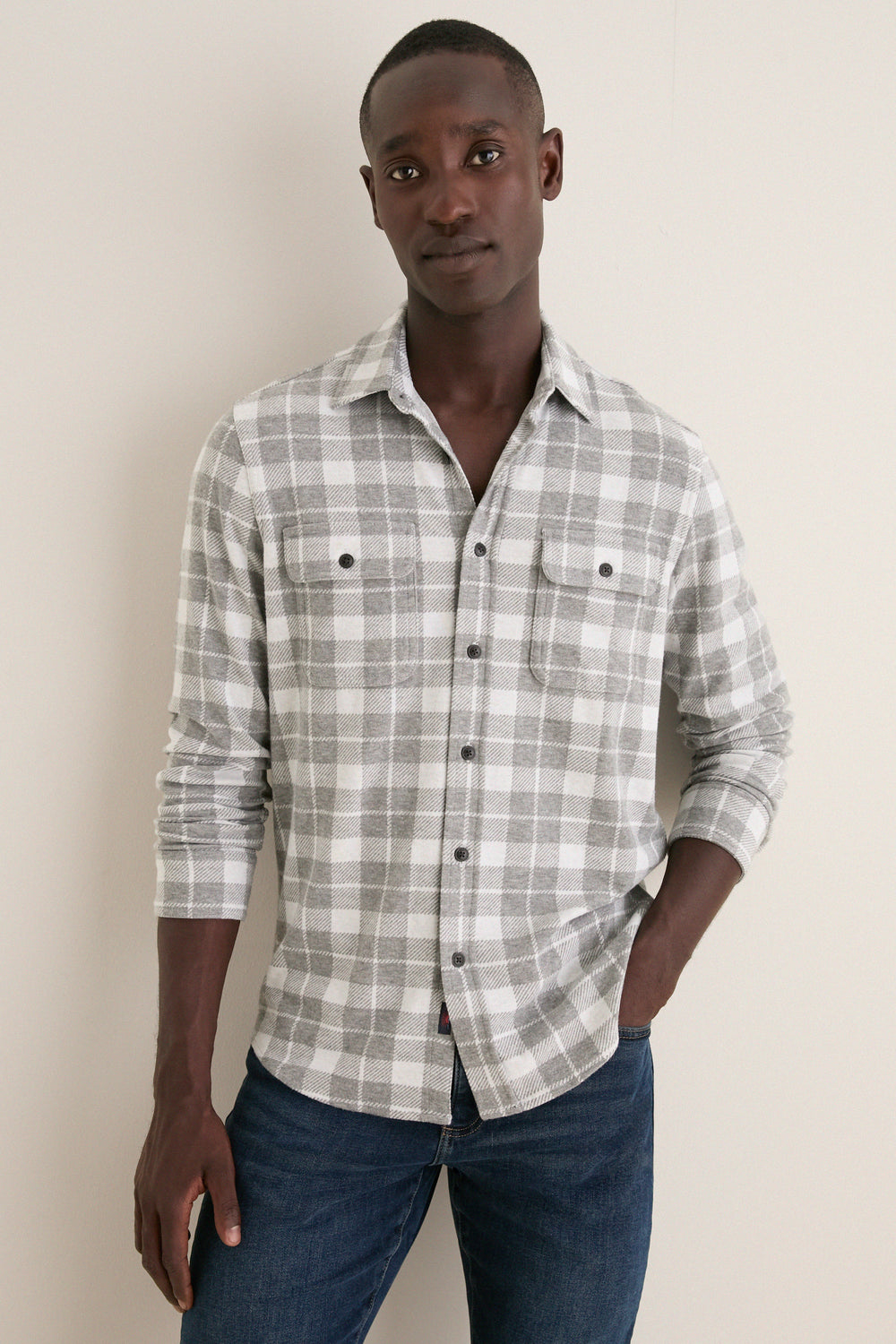 Stone Hollow Plaid Legend Sweater Shirt