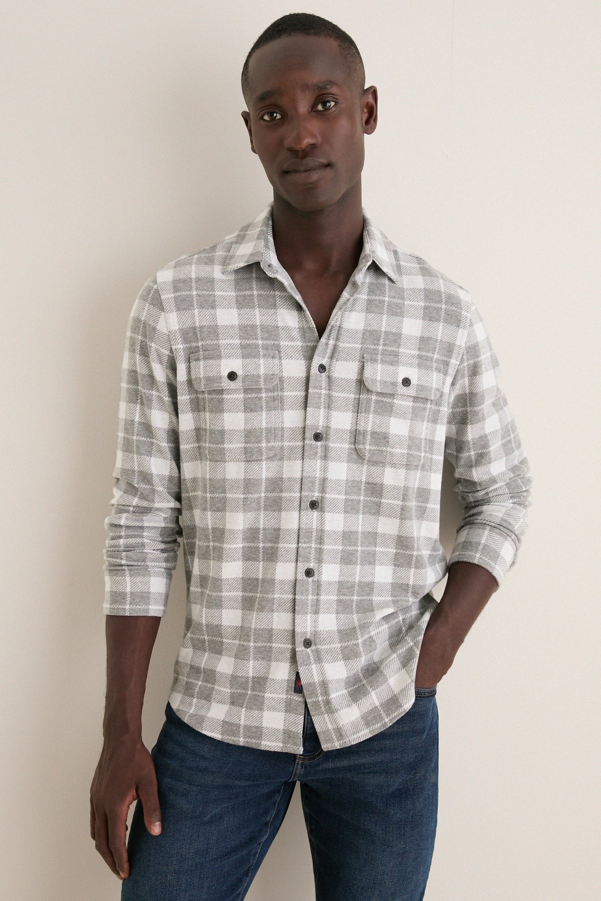 Stone Hollow Plaid Legend Sweater Shirt
