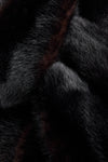 Dark Brown Faux Fur Scarf