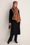 Tan Faux Fur Scarf