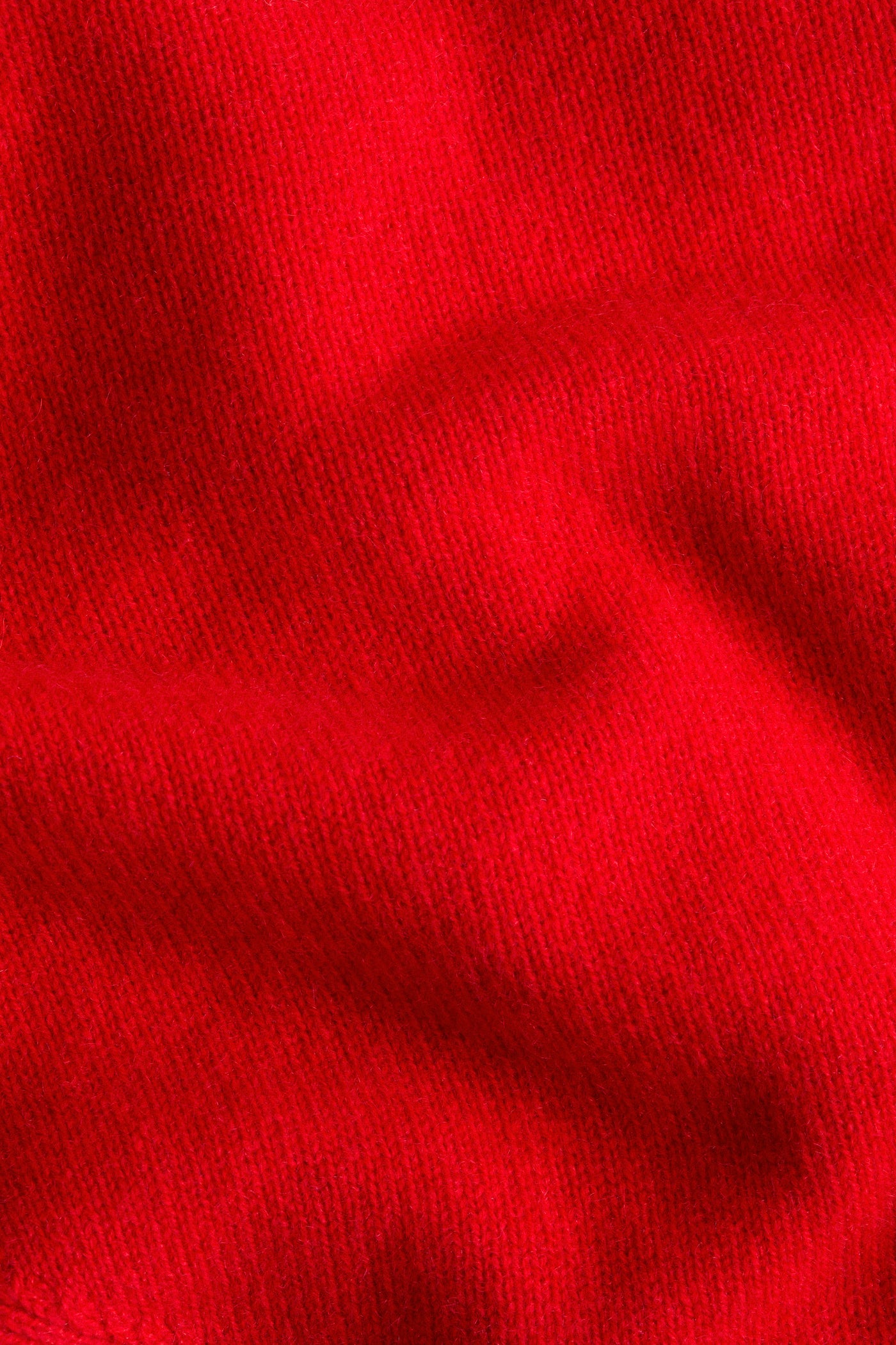 Apple Red Cashmere Triangle Scarf