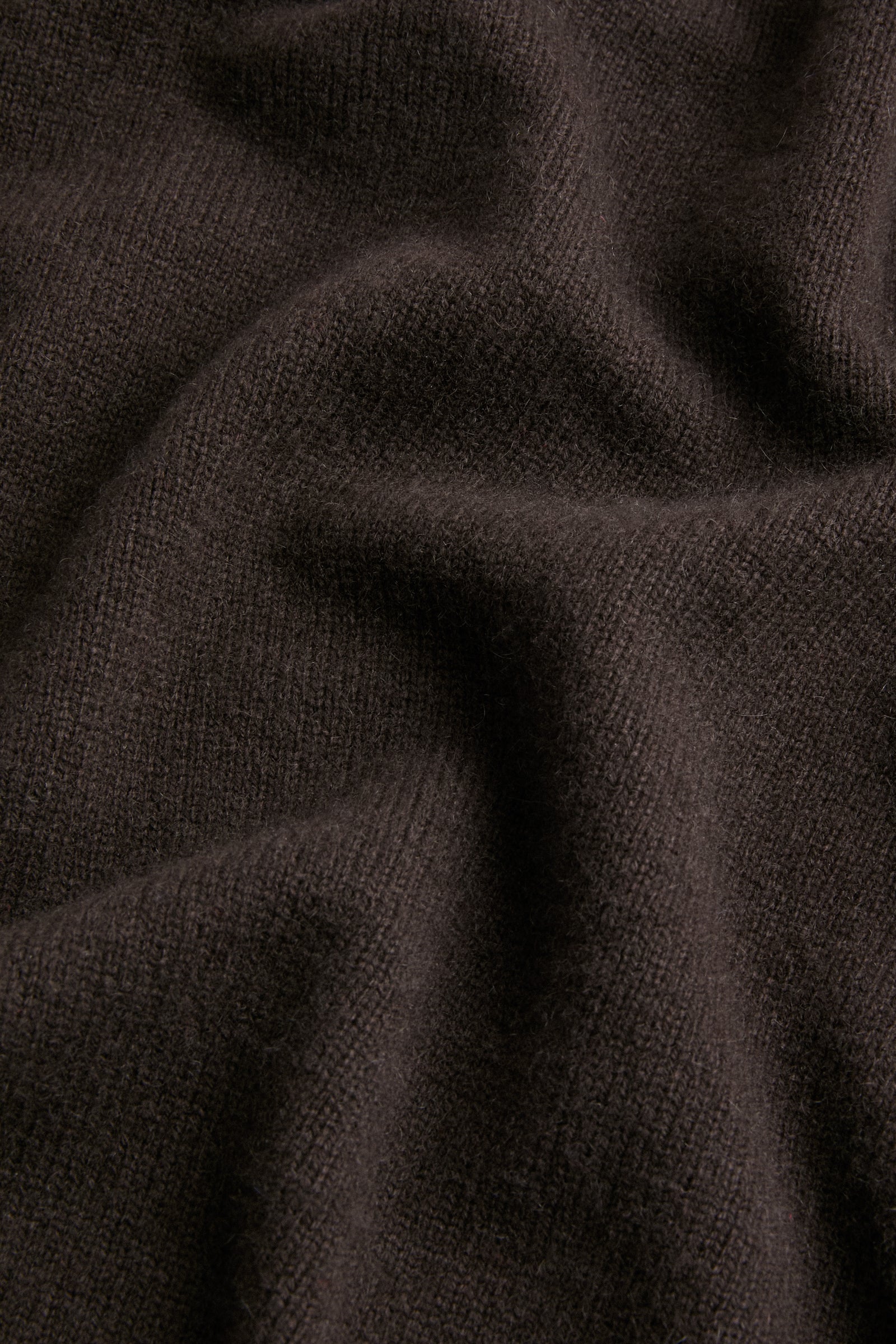 Espresso Cashmere Triangle Scarf