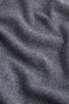 Shadow Gray Cashmere Triangle Scarf